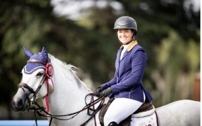 Gabriela Brugal primer lugar en Longines FEI Jumping World Cup