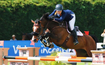 María Gabriela Brugal hace historia en el salto ecuestre internacional
