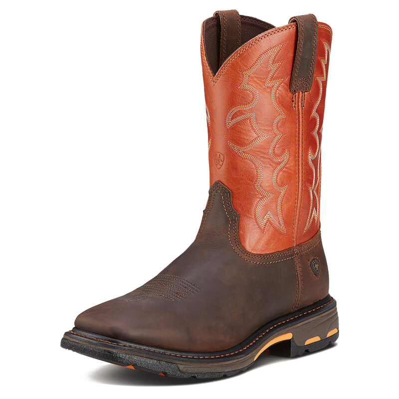 Mns Workhoog Wide Square Toe 10005888